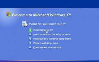 Step-by-step instructions: how to install Windows XP on a netbook for a beginner Reinstalling Windows from a netbook flash drive