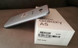 Smartphone Samsung Galaxy A5 (2017) Black (SM-A520F) - Reviews